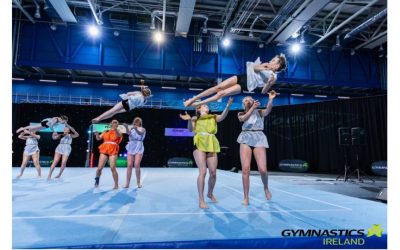 Gymnastics Putting on a Show to Celebrate