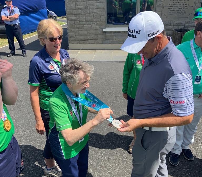 Special Olympics golfers soak up the atmosphere and celebrate a fantastic year at The Open in Portrush