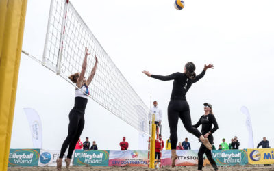Three Irish teams in Top 8 of Small Countries Senior Beach Volleyball Championships
