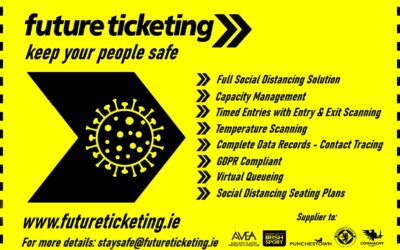 Future Ticketing – on hand for capacity management, contact tracing and timed entry for your event or activity!
