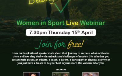 Women in Sport webinar  – “She…inspires & belongs in sport”