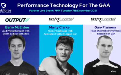 Clubforce to host ‘Performance Technology For The GAA’ live webinar