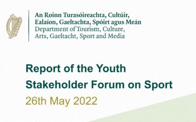 Minister Chambers publishes Youth Forum Report on Sport