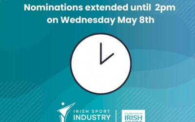 Deadline Extension: 2024 Irish Sport Industry Awards