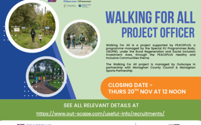 VACANCY: Walking for all Officer Monaghan