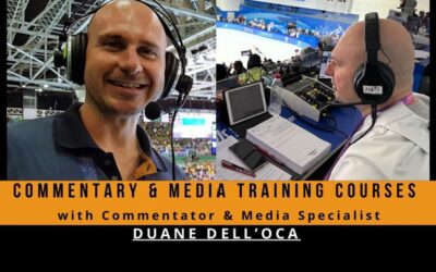 Commentary and Media Training Course 2026 With Duane Dell’Oca 1-Day Course