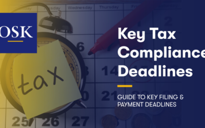 OSK Guide To Key Tax Compliance Deadlines﻿